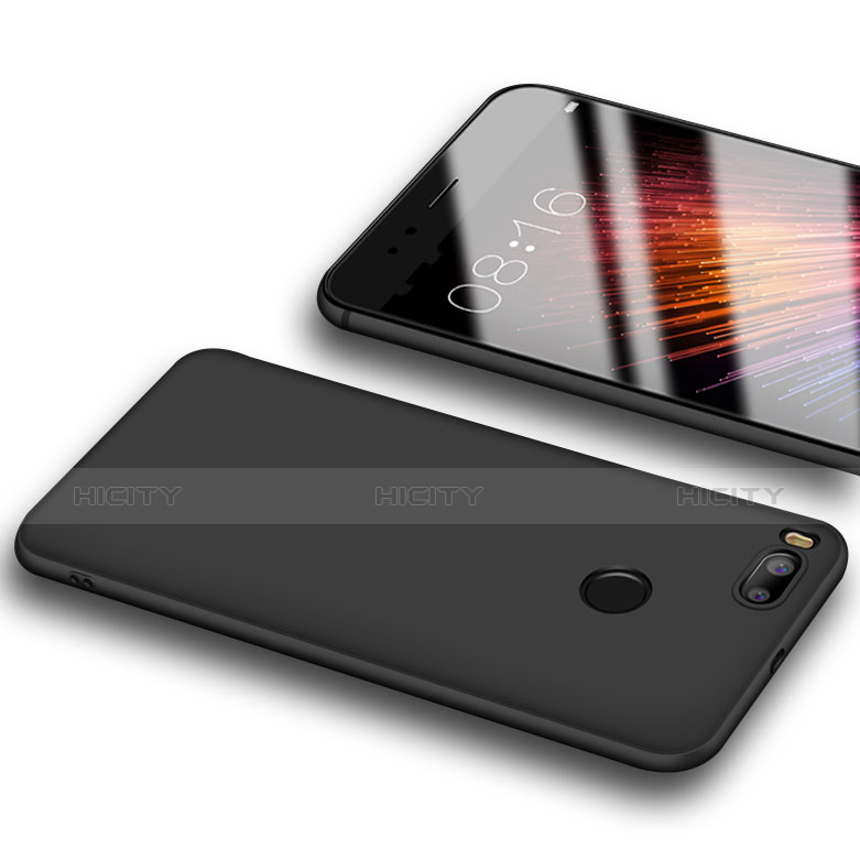 Coque Ultra Fine Silicone Souple S03 pour Xiaomi Mi 5X Noir Plus