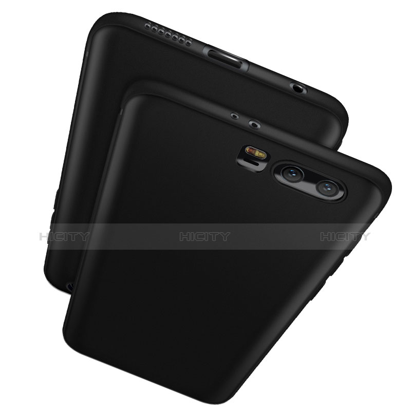Coque Ultra Fine Silicone Souple S04 pour Huawei Honor 9 Noir Plus