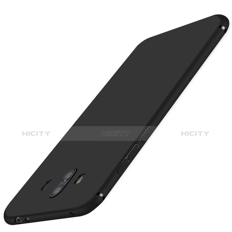 Coque Ultra Fine Silicone Souple S04 pour Huawei Mate 10 Noir Plus