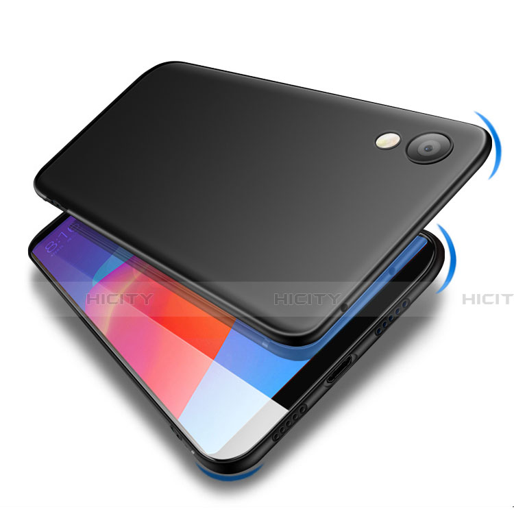 Coque Ultra Fine Silicone Souple S04 pour Huawei Y6 Pro (2019) Noir Plus