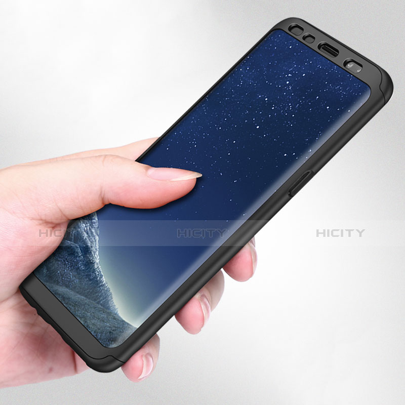 Coque Ultra Fine Silicone Souple S04 pour Samsung Galaxy S8 Noir Plus