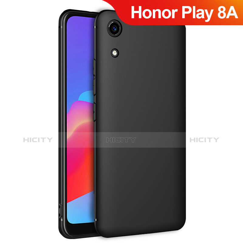 Coque Ultra Fine Silicone Souple S06 pour Huawei Honor Play 8A Noir Plus