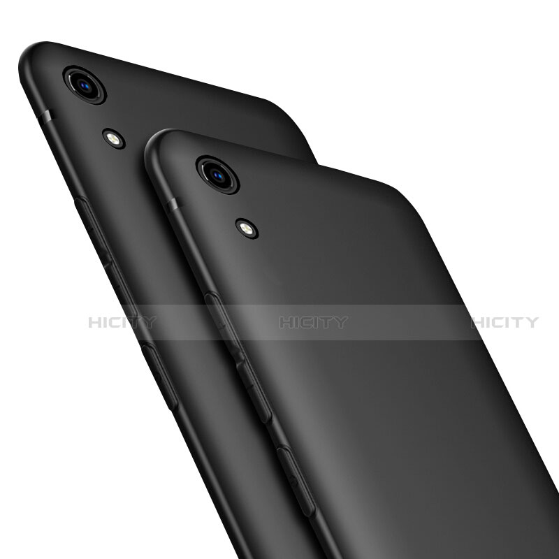 Coque Ultra Fine Silicone Souple S06 pour Huawei Y6 Prime (2019) Noir Plus
