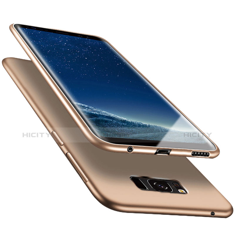 Coque Ultra Fine Silicone Souple S06 pour Samsung Galaxy S8 Or Plus