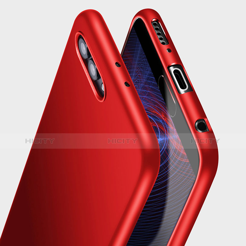 Coque Ultra Fine Silicone Souple S09 pour Huawei Honor View 10 Rouge Plus