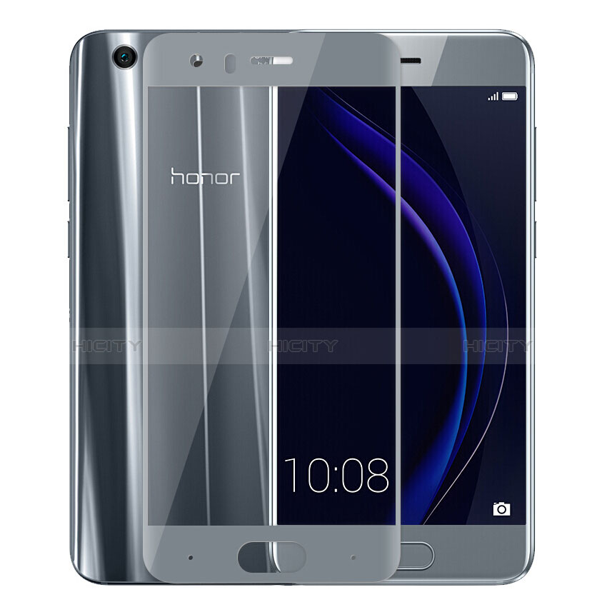 Coque Ultra Fine Silicone Souple Transparente et Protecteur d'Ecran pour Huawei Honor 9 Gris Plus
