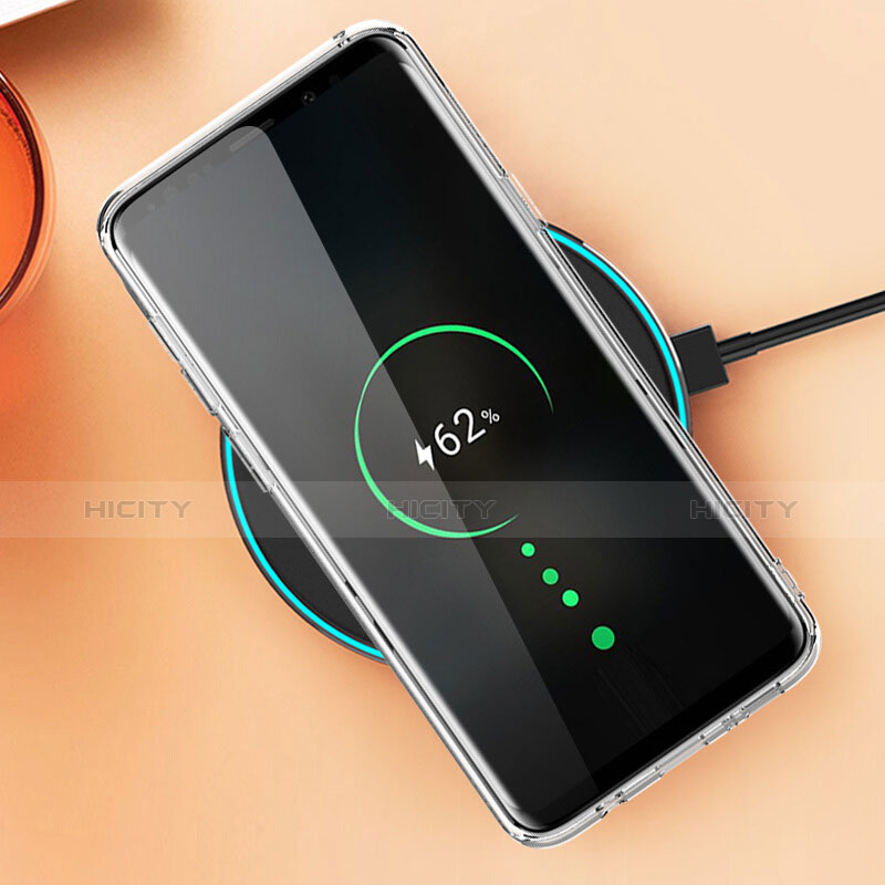 Coque Ultra Fine Silicone Souple Transparente et Protecteur d'Ecran pour Samsung Galaxy S9 Plus Clair Plus