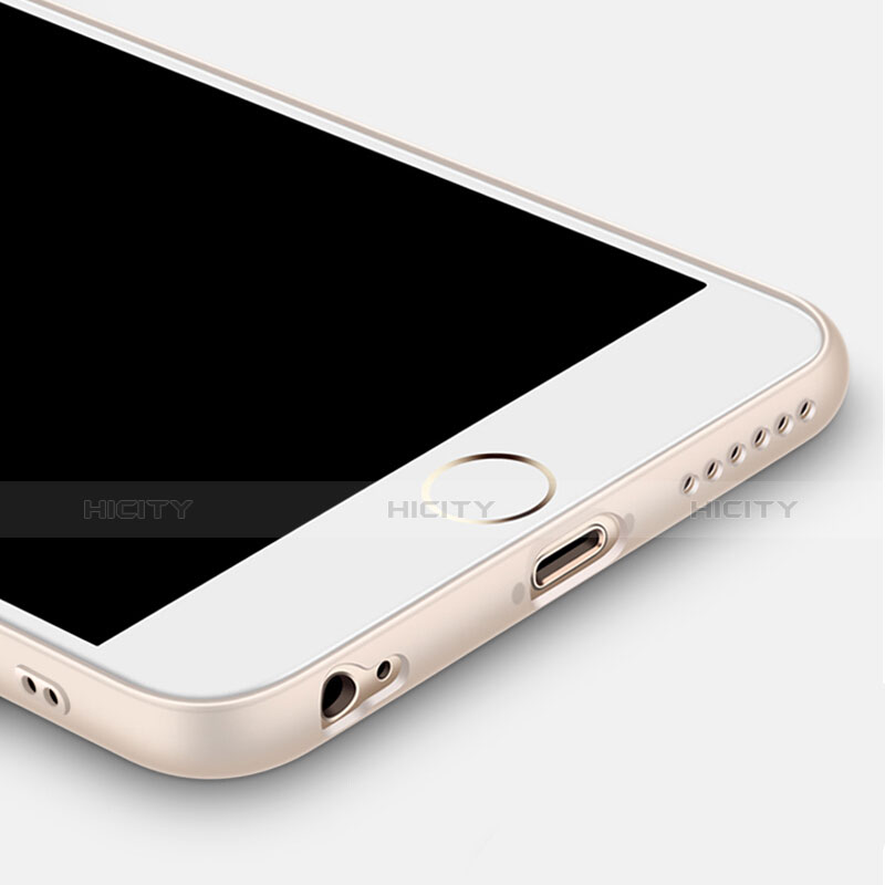 Coque Ultra Fine Silicone Souple Transparente et Support Bague Anneau pour Apple iPhone 6S Plus Clair Plus
