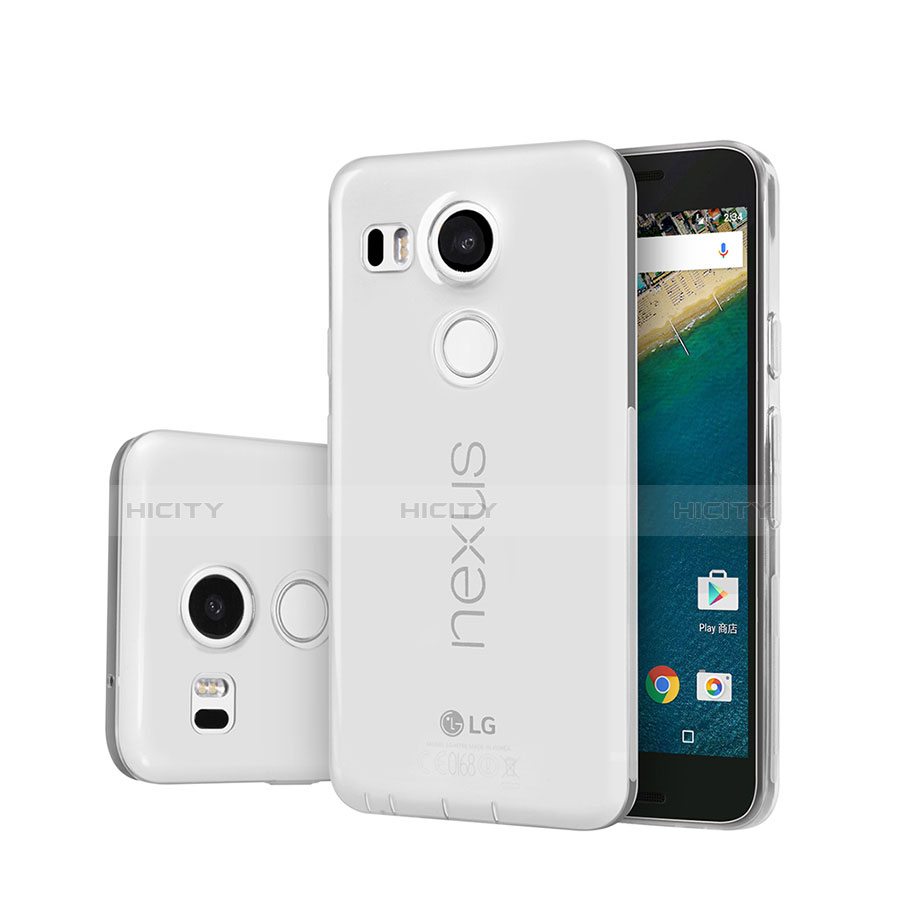 Coque Ultra Fine Silicone Souple Transparente pour Google Nexus 5X Clair Plus