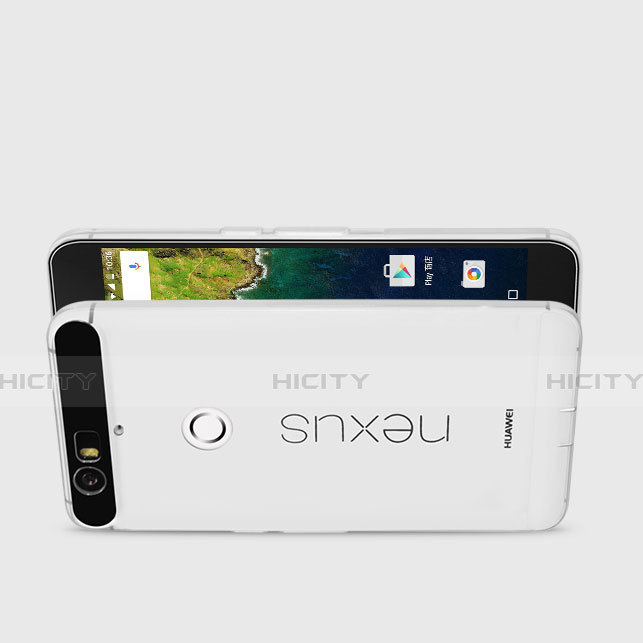 Coque Ultra Fine Silicone Souple Transparente pour Google Nexus 6P Clair Plus