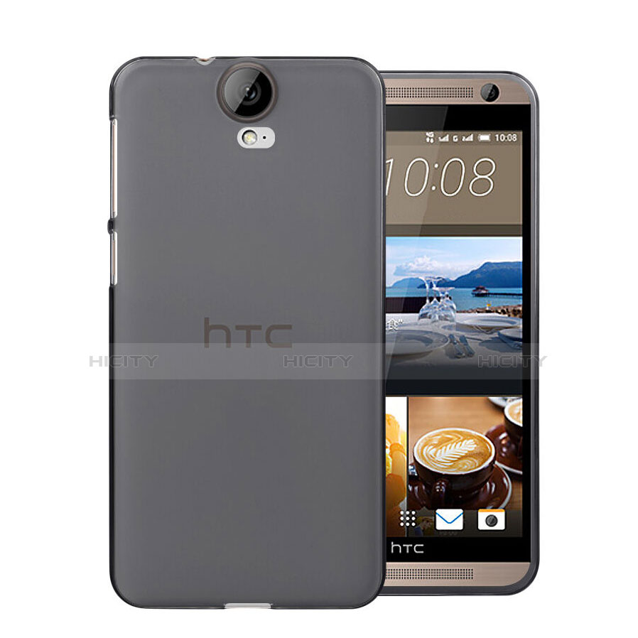 Coque Ultra Fine Silicone Souple Transparente pour HTC One E9 Plus Gris Plus