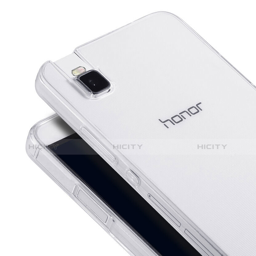 Coque Ultra Fine Silicone Souple Transparente pour Huawei Honor 7i shot X Clair Plus