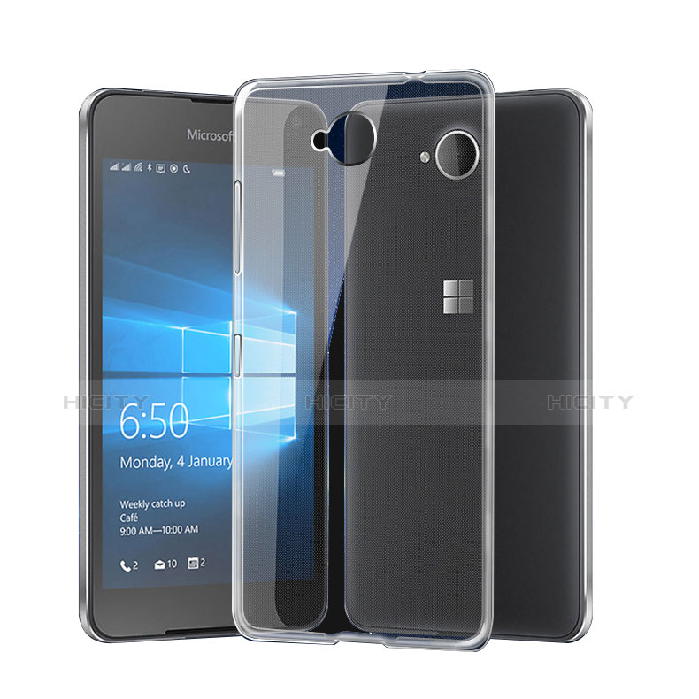 Coque Ultra Fine Silicone Souple Transparente pour Microsoft Lumia 650 Clair Plus
