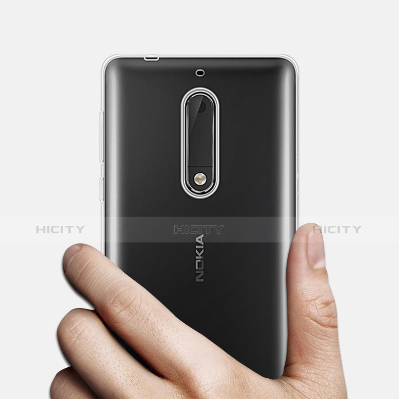Coque Ultra Fine Silicone Souple Transparente pour Nokia 5 Clair Plus