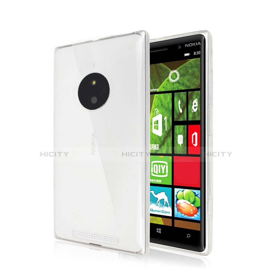 Coque Ultra Fine Silicone Souple Transparente pour Nokia Lumia 830 Clair Plus