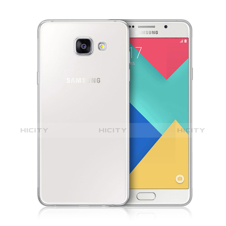 Coque Ultra Fine Silicone Souple Transparente pour Samsung Galaxy A3 (2016) SM-A310F Blanc Plus