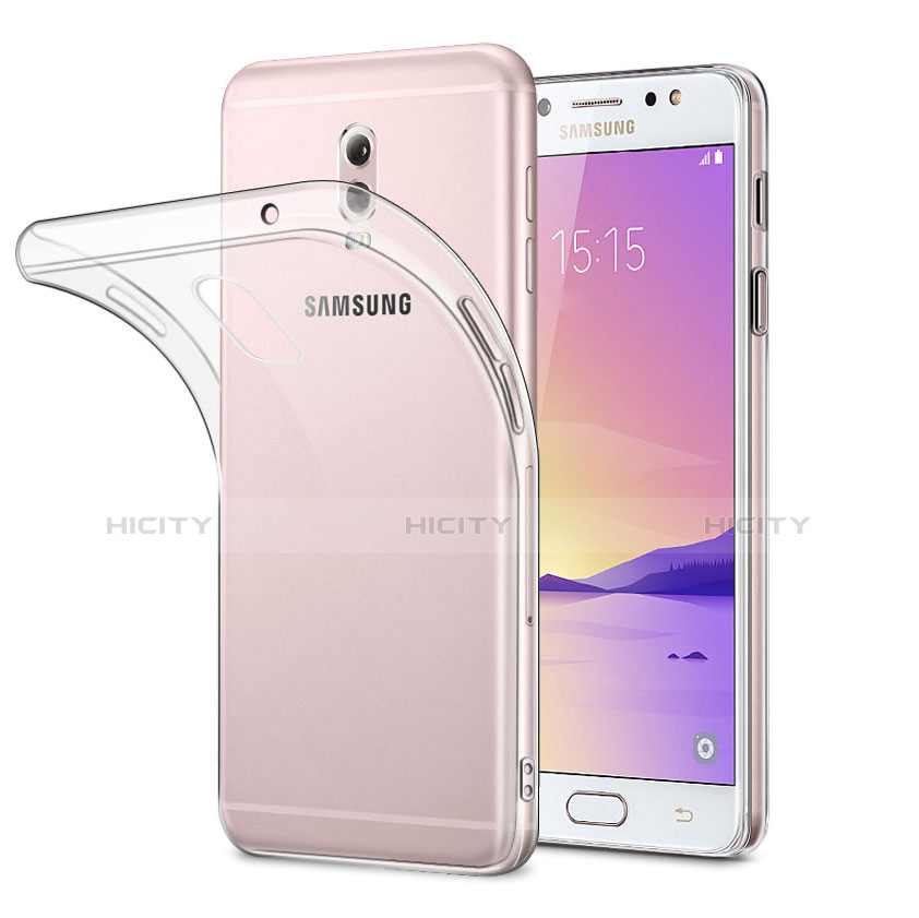 Coque Ultra Fine Silicone Souple Transparente pour Samsung Galaxy C7 (2017) Clair Plus