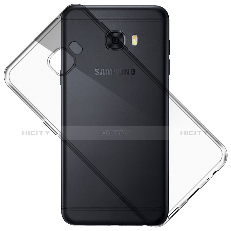 Coque Ultra Fine Silicone Souple Transparente pour Samsung Galaxy C7 Pro C7010 Clair Plus