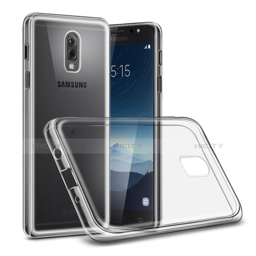 Coque Ultra Fine Silicone Souple Transparente pour Samsung Galaxy C8 C710F Clair Plus