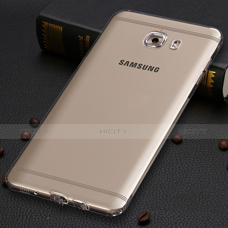 Coque Ultra Fine Silicone Souple Transparente pour Samsung Galaxy C9 Pro C9000 Clair Plus