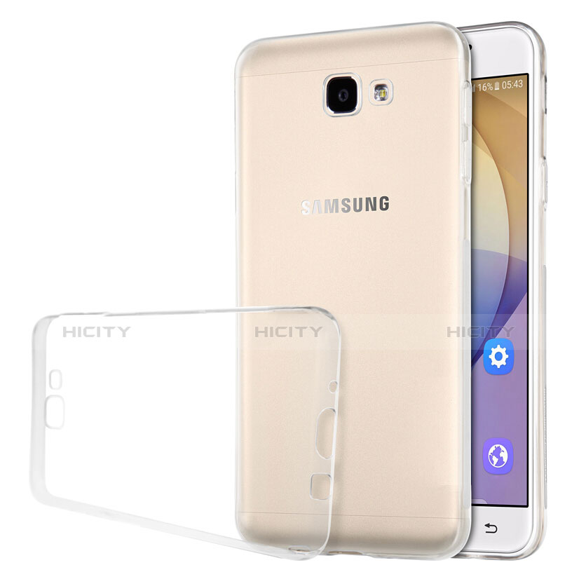 Coque Ultra Fine Silicone Souple Transparente pour Samsung Galaxy J5 Prime G570F Clair Plus