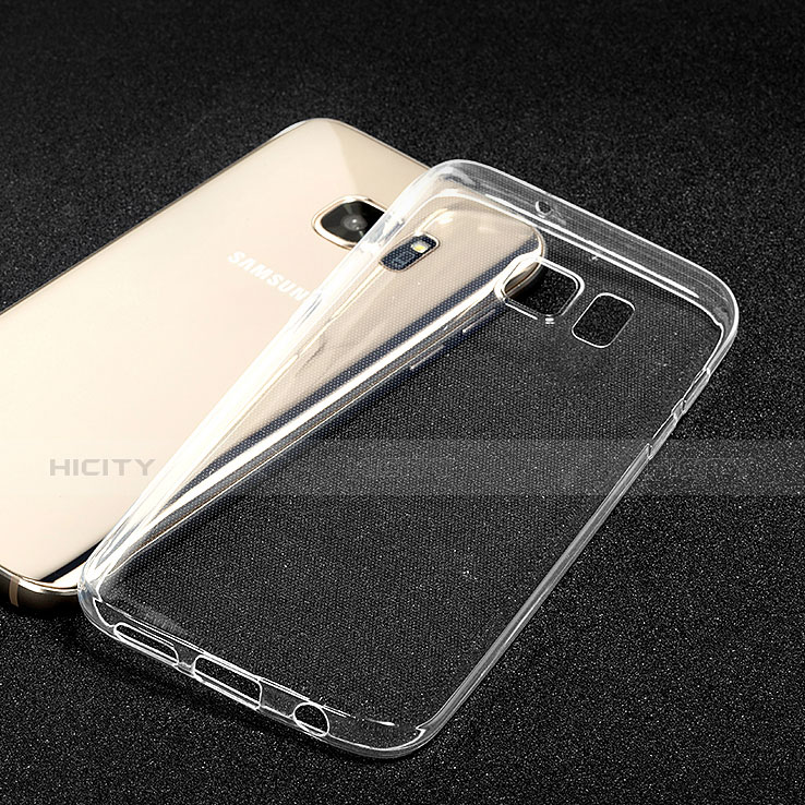 Coque Ultra Fine Silicone Souple Transparente pour Samsung Galaxy S7 G930F G930FD Clair Plus
