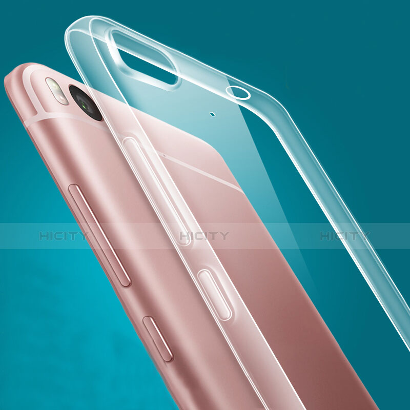 Coque Ultra Fine Silicone Souple Transparente pour Xiaomi Mi 5S Blanc Plus