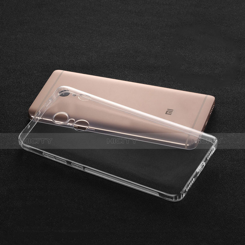 Coque Ultra Fine Silicone Souple Transparente pour Xiaomi Redmi Note 4X High Edition Clair Plus