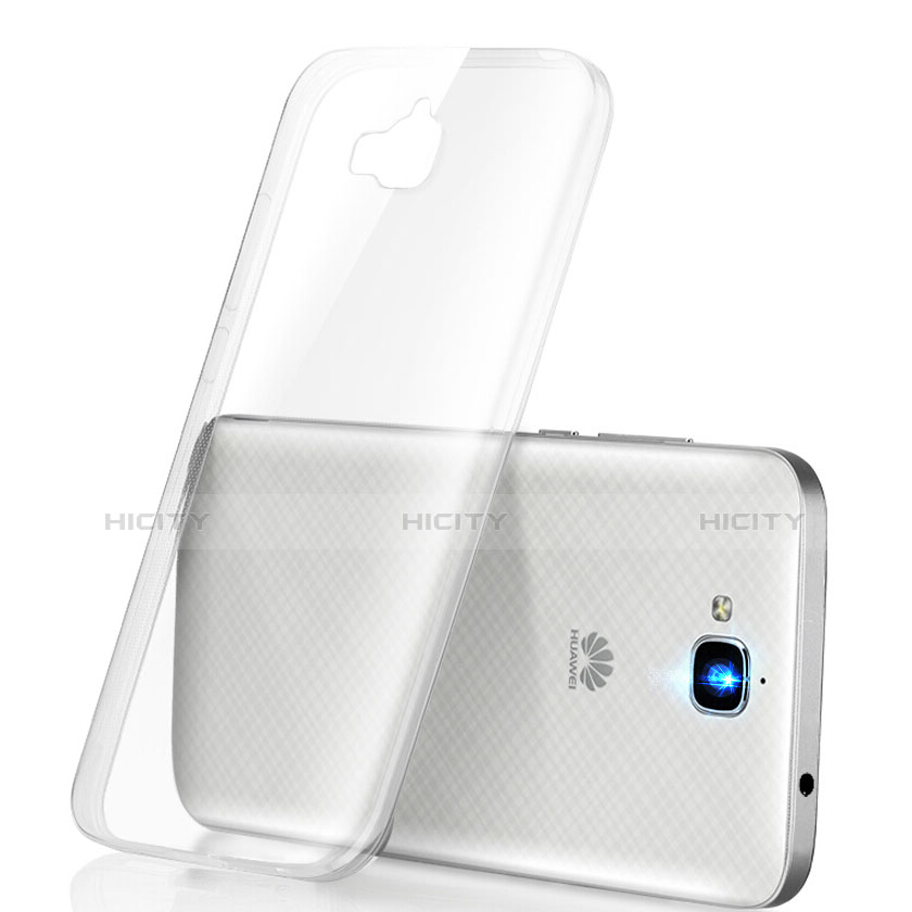 Coque Ultra Fine Silicone Souple Transparente T02 pour Huawei Y6 Pro Clair Plus