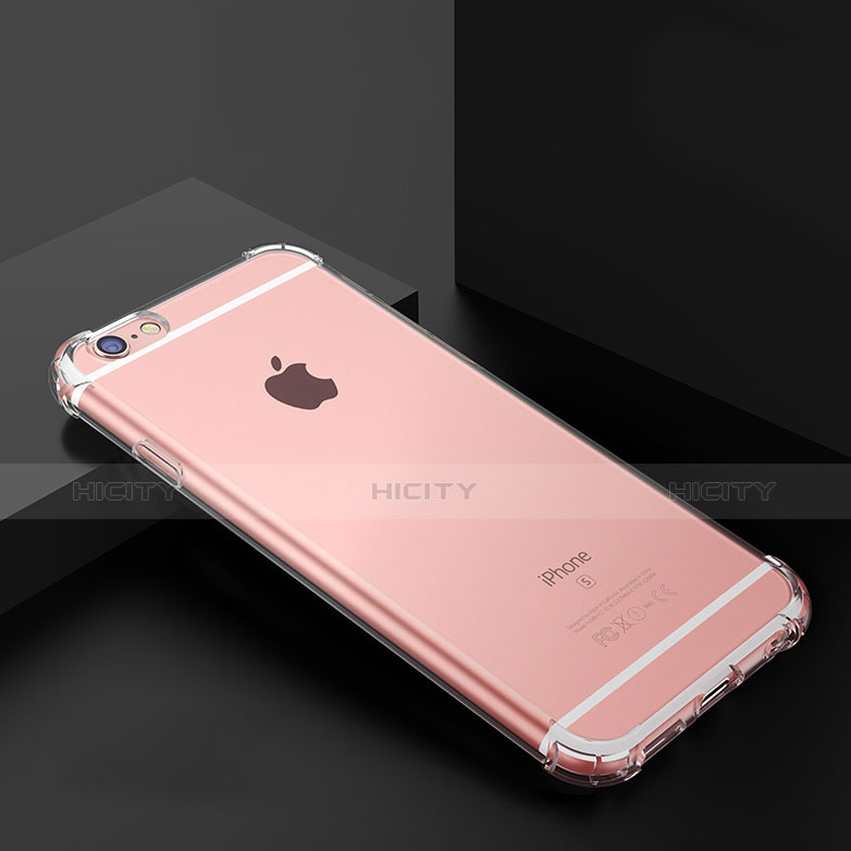 Coque Ultra Fine Silicone Souple Transparente T03 pour Apple iPhone 6S Clair Plus