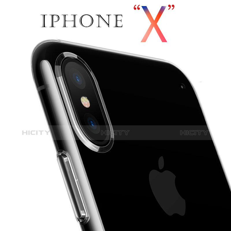 Coque Ultra Fine Silicone Souple Transparente T06 pour Apple iPhone Xs Clair Plus