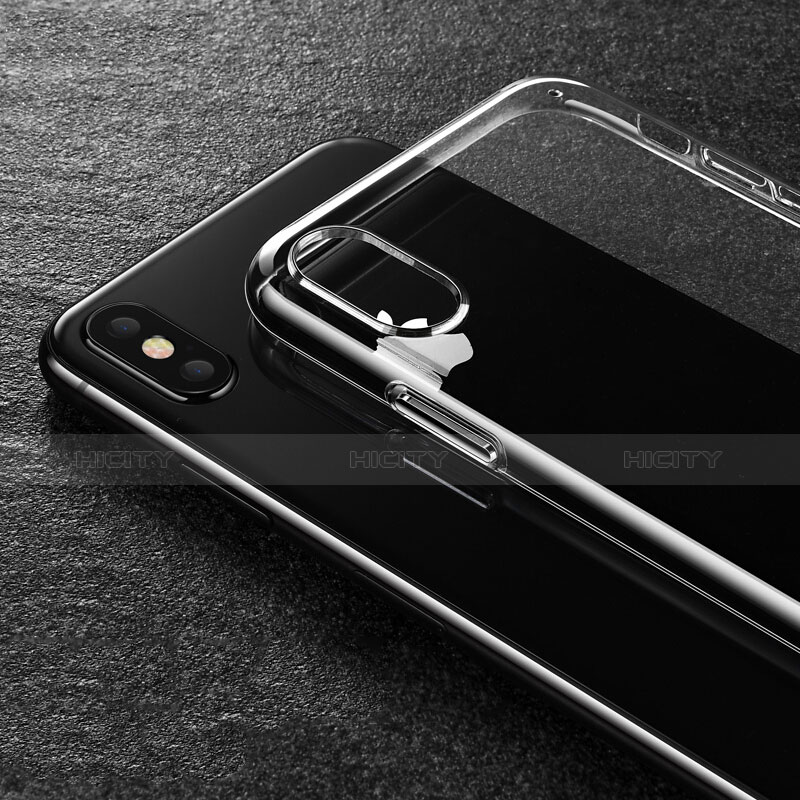 Coque Ultra Fine Silicone Souple Transparente T06 pour Apple iPhone Xs Clair Plus