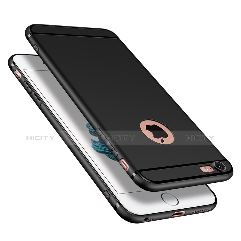 Coque Ultra Fine Silicone Souple U02 pour Apple iPhone 6 Plus Noir Plus