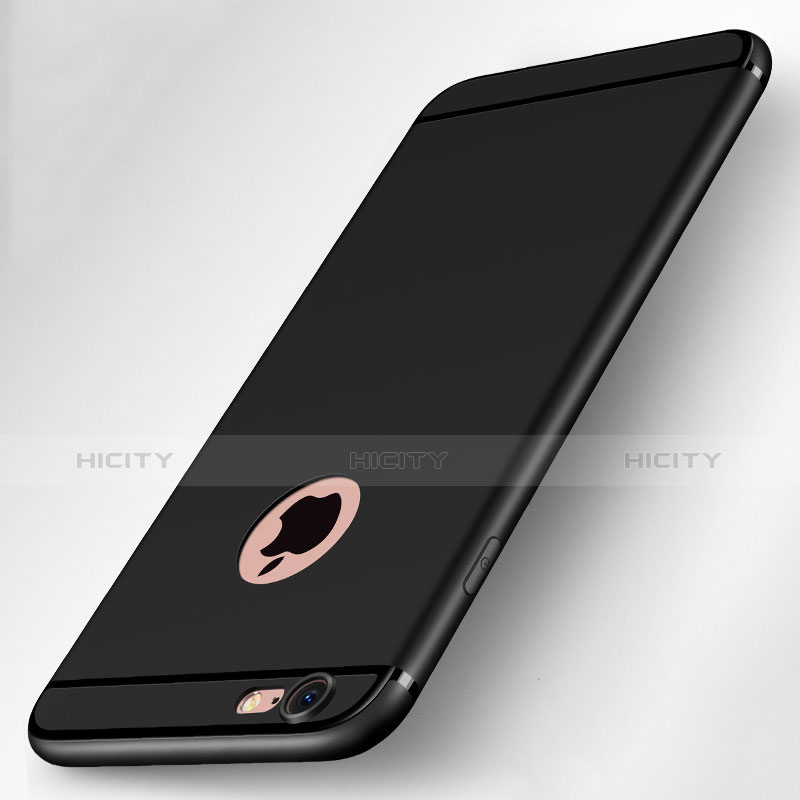 Coque Ultra Fine Silicone Souple U02 pour Apple iPhone 6S Plus Noir Plus