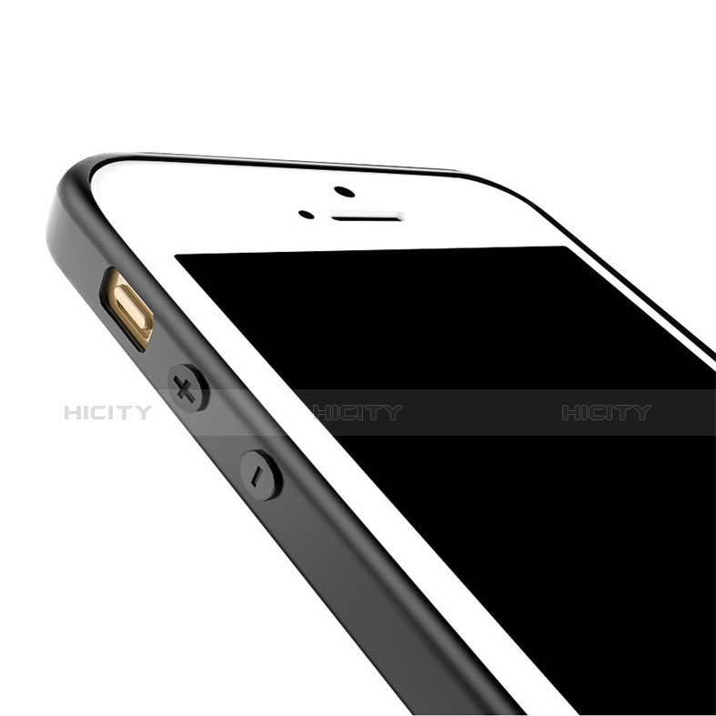 Coque Ultra Fine Silicone Souple U04 pour Apple iPhone 5S Noir Plus