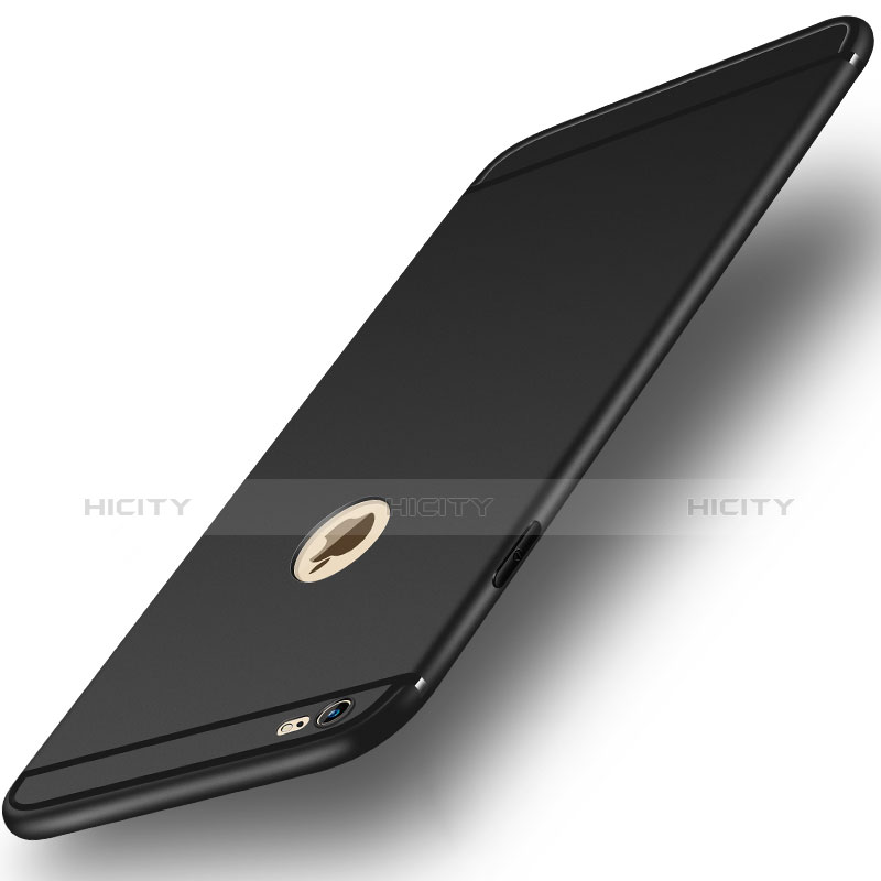 Coque Ultra Fine Silicone Souple U04 pour Apple iPhone 6S Plus Noir Plus