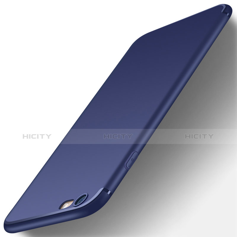 Coque Ultra Fine Silicone Souple U11 pour Apple iPhone 6S Bleu Plus