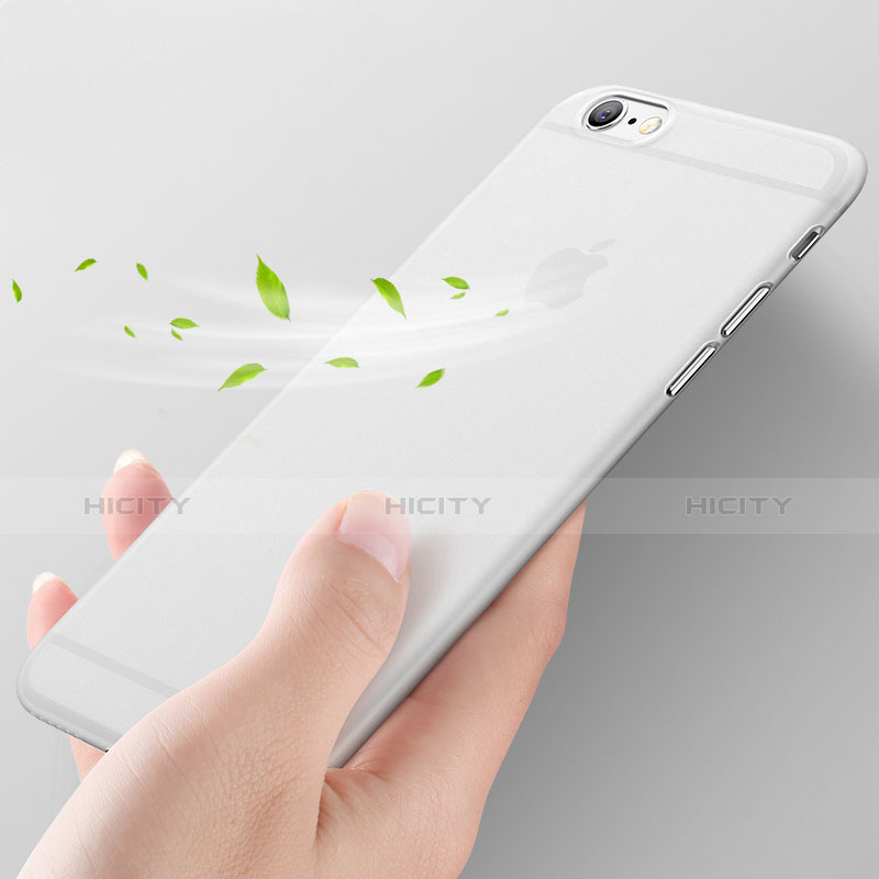 Coque Ultra Fine Silicone Souple U15 pour Apple iPhone 6S Blanc Plus