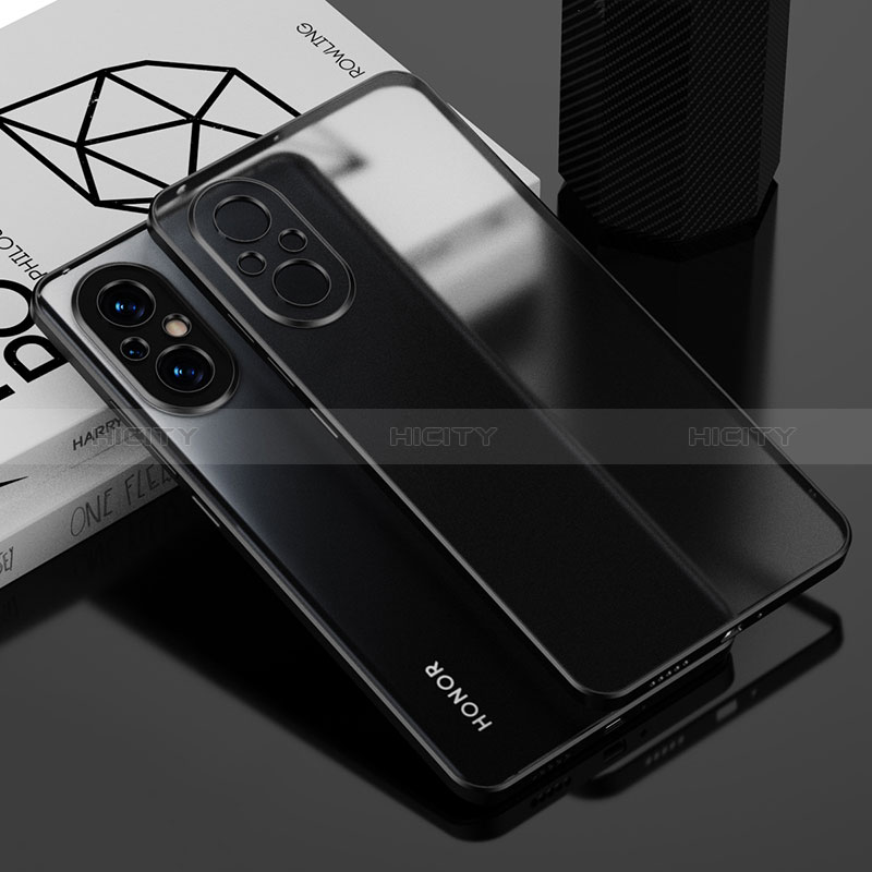 Coque Ultra Fine TPU Souple Housse Etui Transparente AN1 pour Huawei Honor 50 SE 5G Noir Plus