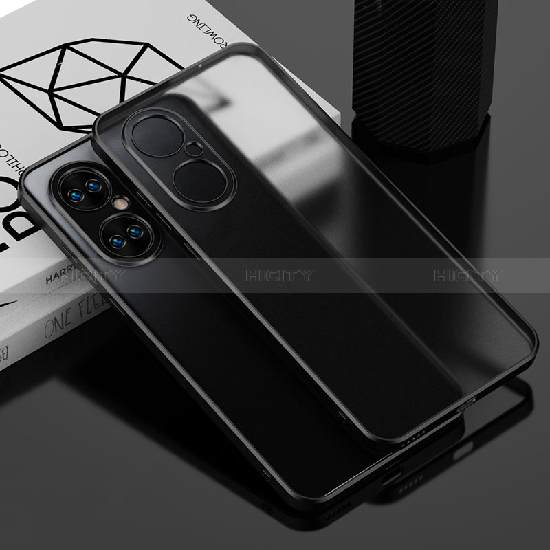Coque Ultra Fine TPU Souple Housse Etui Transparente AN1 pour Huawei P50 Pro Noir Plus