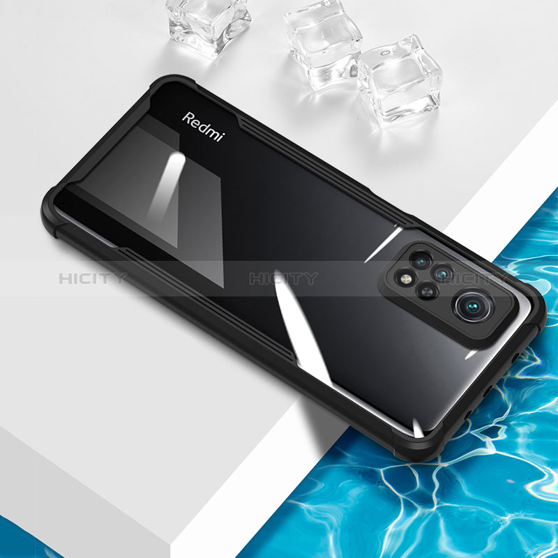 Coque Ultra Fine TPU Souple Housse Etui Transparente BH1 pour Xiaomi Redmi Note 11 4G (2022) Noir Plus