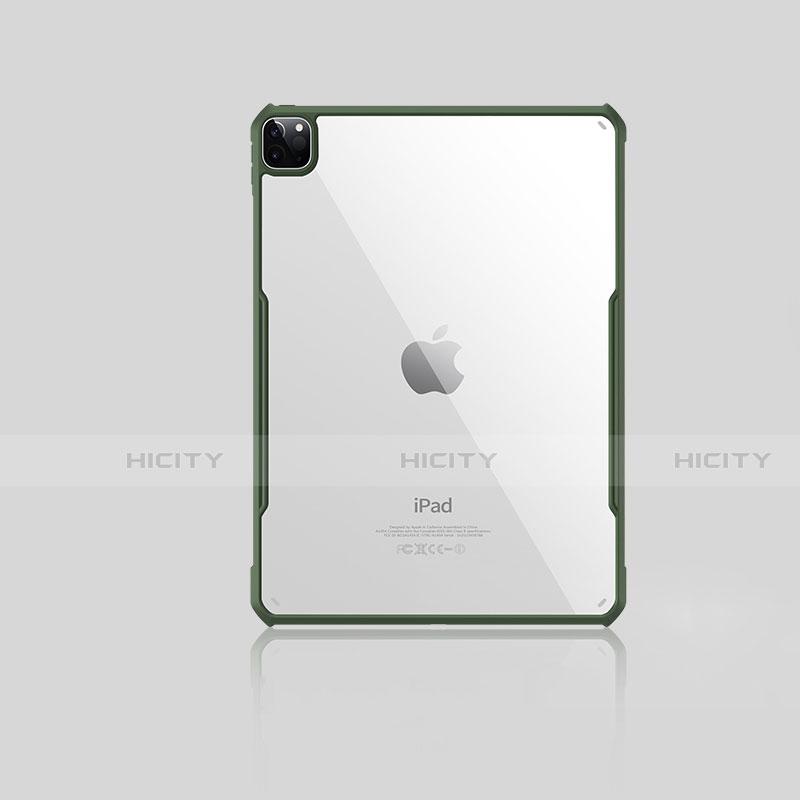 Coque Ultra Fine TPU Souple Housse Etui Transparente H01 pour Apple iPad Pro 11 (2020) Vert Plus