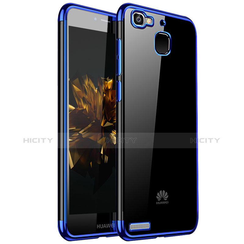 Coque Ultra Fine TPU Souple Housse Etui Transparente H01 pour Huawei Enjoy 5S Bleu Plus