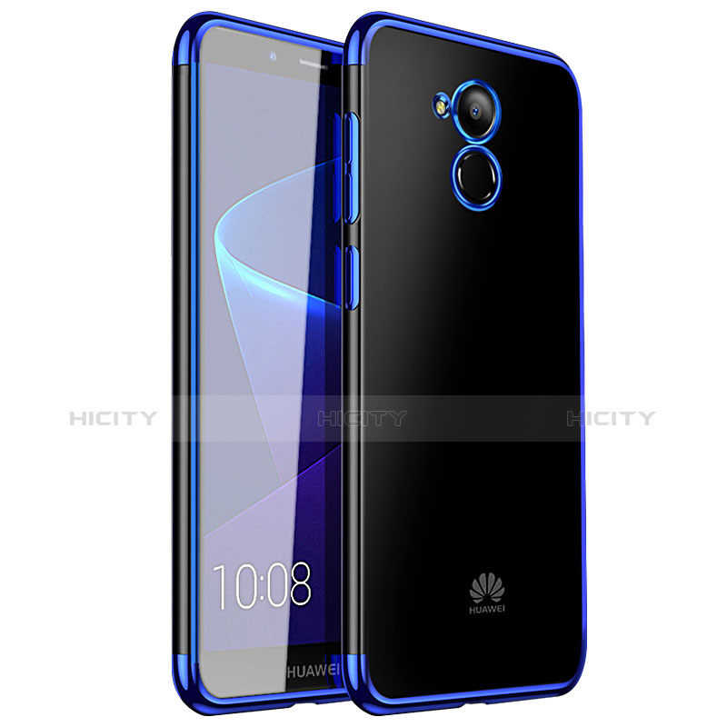 Coque Ultra Fine TPU Souple Housse Etui Transparente H01 pour Huawei Enjoy 6S Bleu Plus