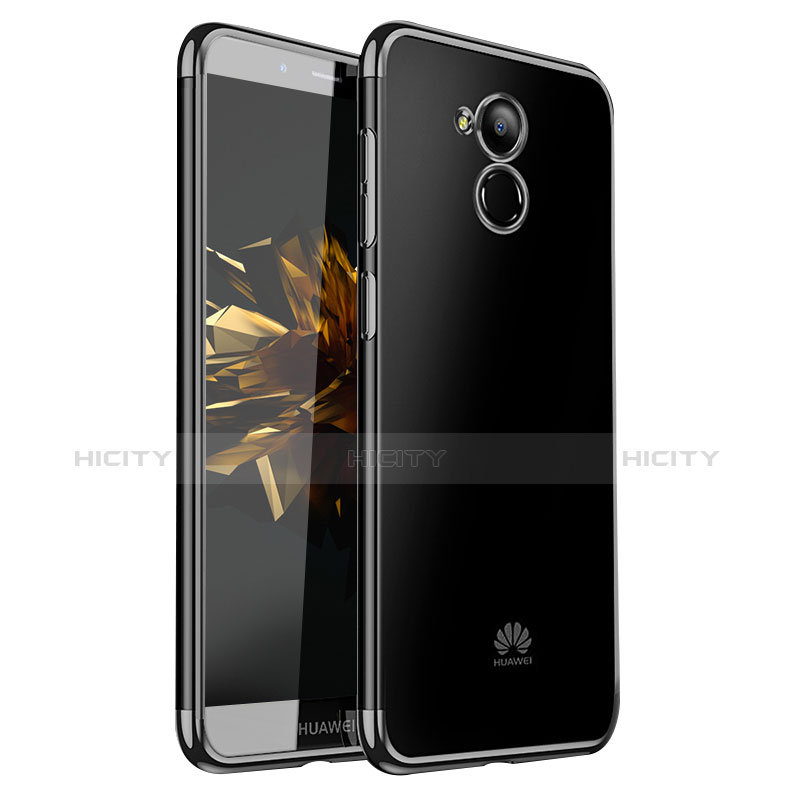 Coque Ultra Fine TPU Souple Housse Etui Transparente H01 pour Huawei Enjoy 6S Noir Plus