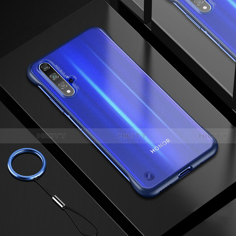 Coque Ultra Fine TPU Souple Housse Etui Transparente H01 pour Huawei Honor 20S Bleu Plus