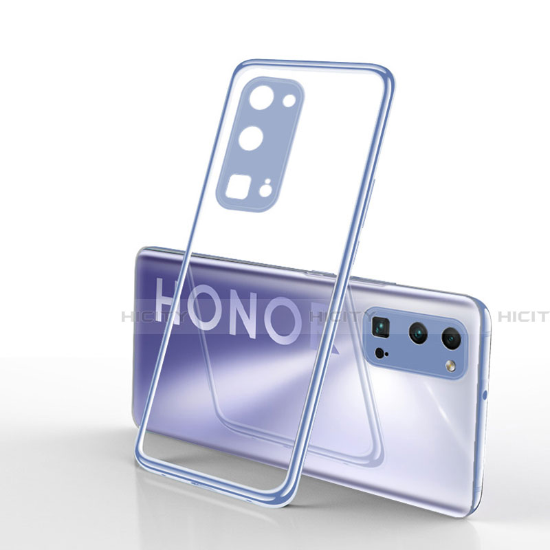 Coque Ultra Fine TPU Souple Housse Etui Transparente H01 pour Huawei Honor 30 Pro+ Plus Argent Plus