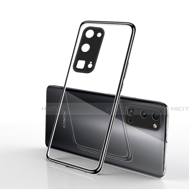 Coque Ultra Fine TPU Souple Housse Etui Transparente H01 pour Huawei Honor 30 Pro+ Plus Noir Plus