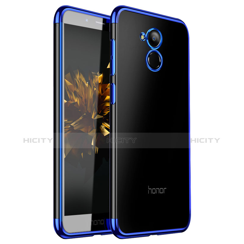Coque Ultra Fine TPU Souple Housse Etui Transparente H01 pour Huawei Honor 6A Bleu Plus