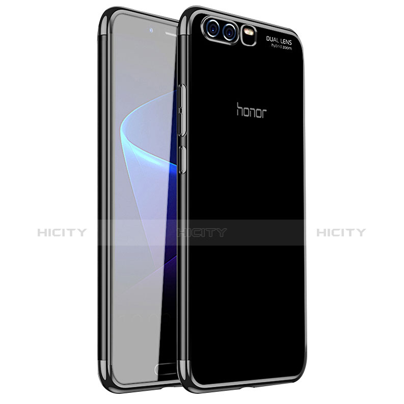 Coque Ultra Fine TPU Souple Housse Etui Transparente H01 pour Huawei Honor 9 Noir Plus